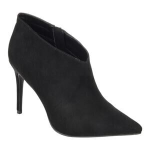 Journee Women's Demmi Pointed Toe Shootie Ankle Booties Black Size 10